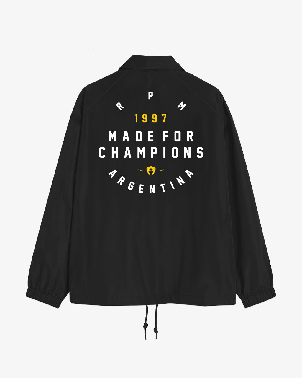 COACH JACKET MADE FOR CHAMPS NEGRA