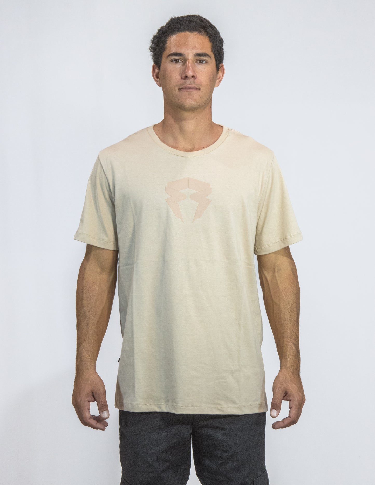 REMERA ICON DOTS BEIGE