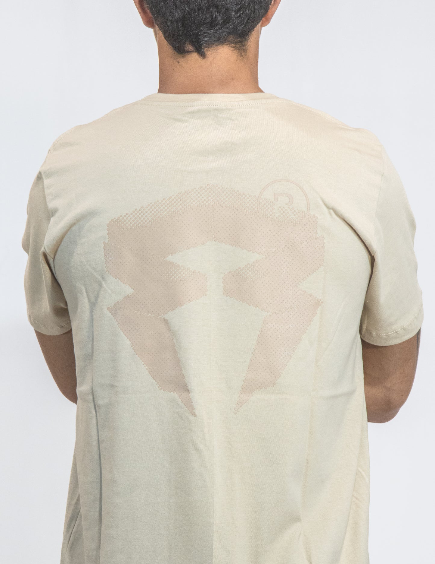 REMERA ICON DOTS BEIGE