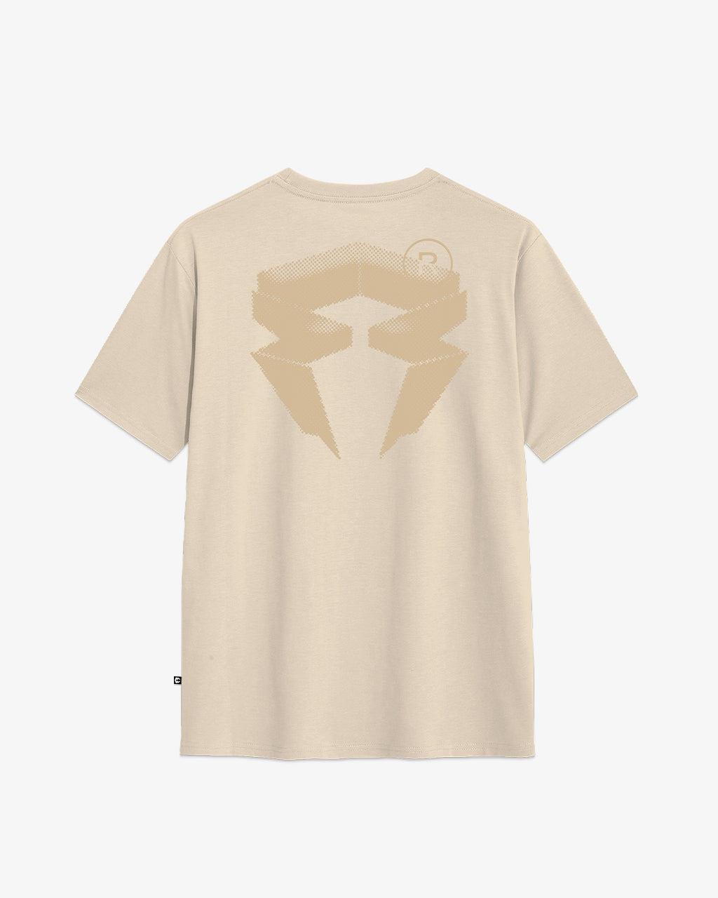 REMERA ICON DOTS BEIGE