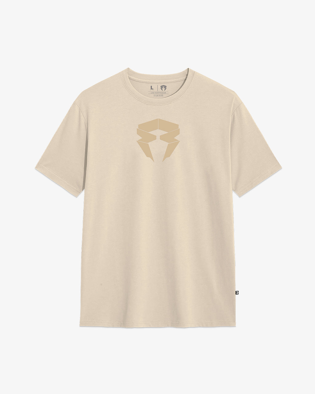 REMERA ICON DOTS BEIGE