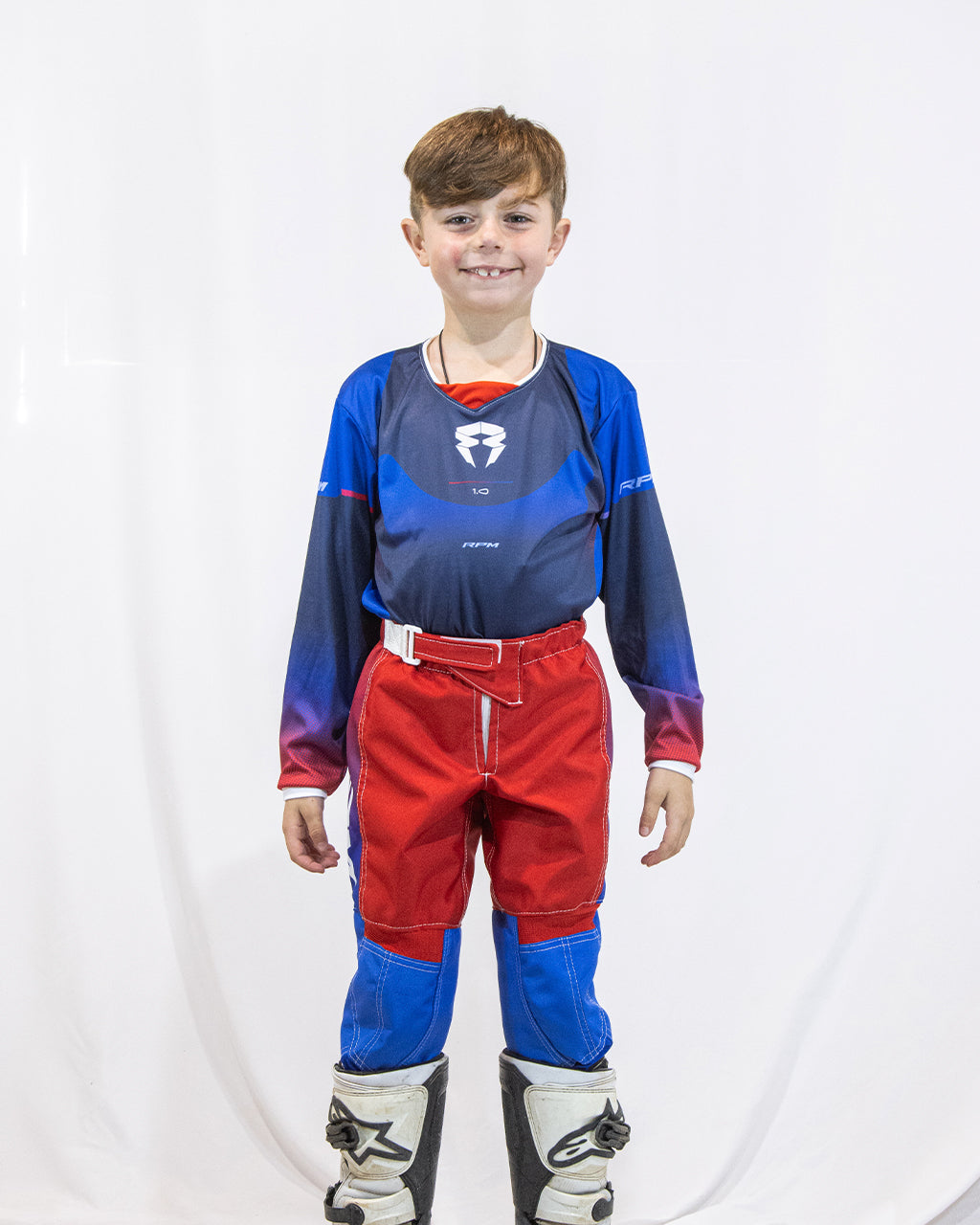 EQUIPO KIDS 1.0 AZUL/ROJO PROMO*