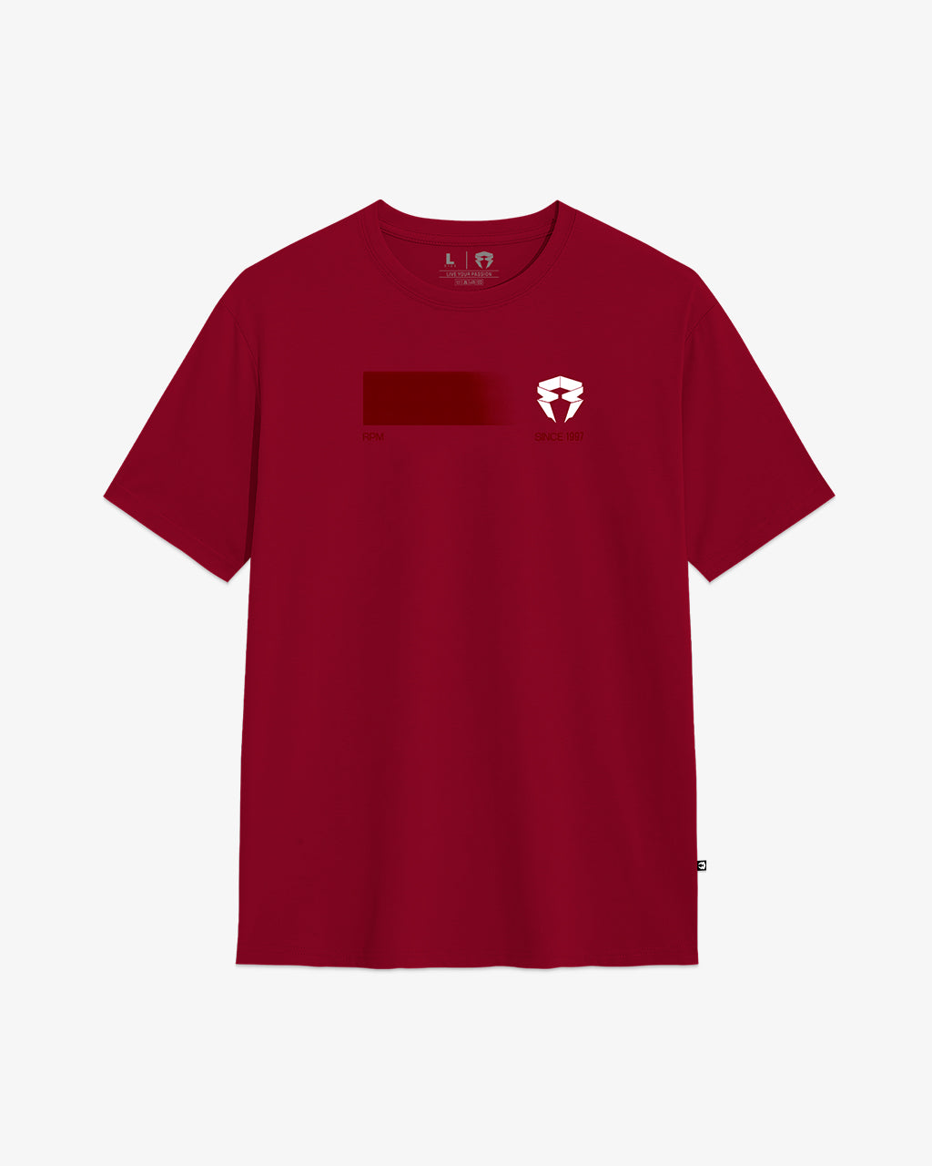 REMERA GRADIENT BORDÓ