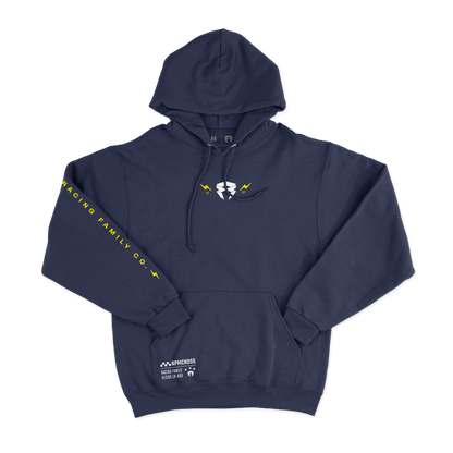 Hoodie Route Azul Marino