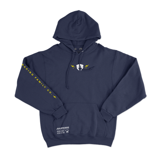 Hoodie Route Azul Marino